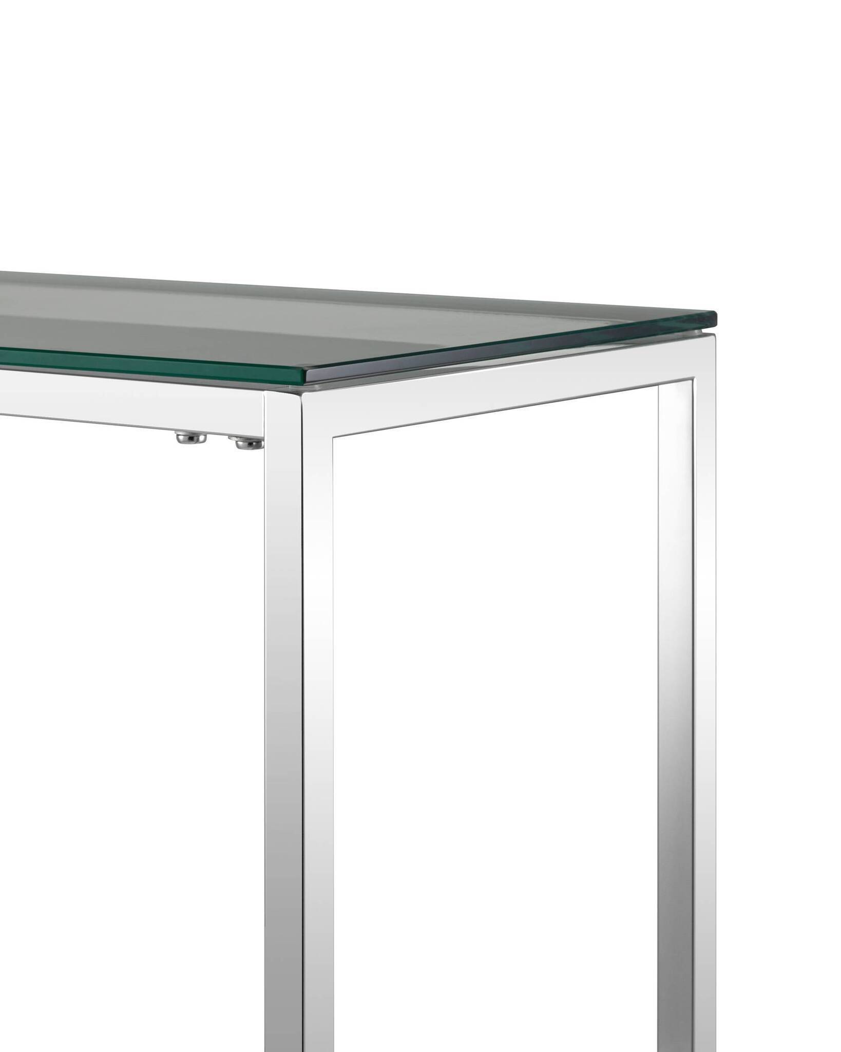 Консоль ТАУН 115*30 серебро Stool Group