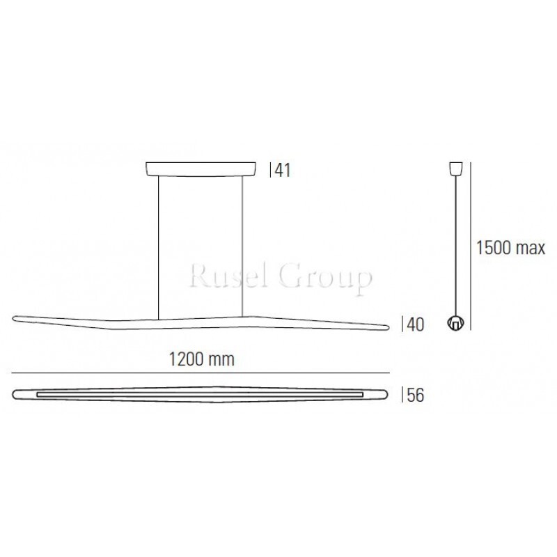 Подвесной светильник Linea Light Branch 7466