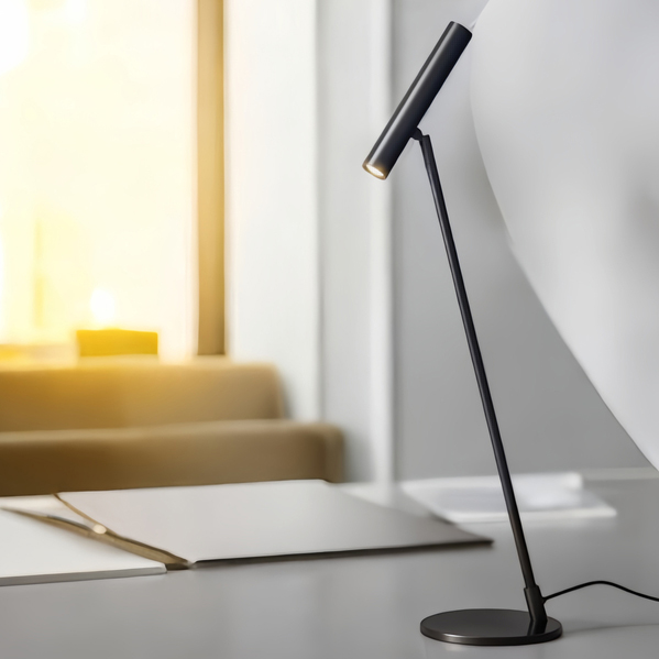 Настольная лампа ADLAUG TAB BLACK by ImperiumLoft