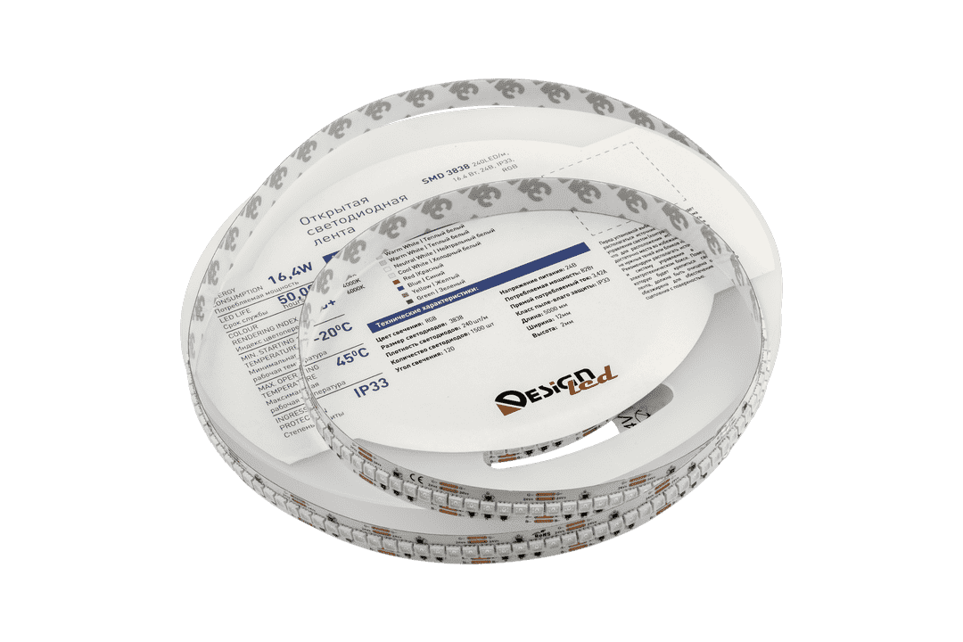Лента светодиодная DesignLed DSG8A240-24-RGB-33