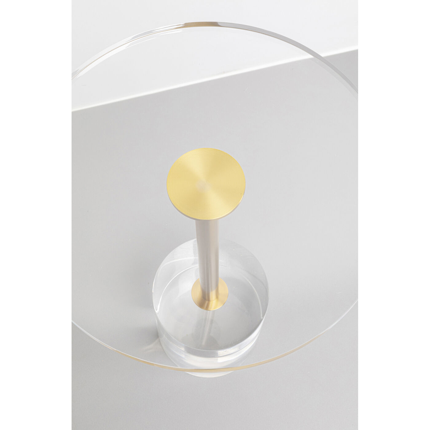 Приставной стол Ghost Ø35cm KARE 70270