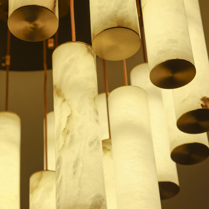 Потолочная люстра MARBLE GOLD by ImperiumLoft