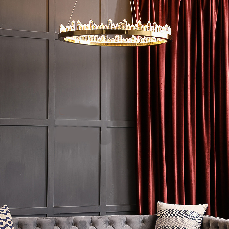 Подвесная люстра QUARTZ LUX B D80 by ImperiumLoft