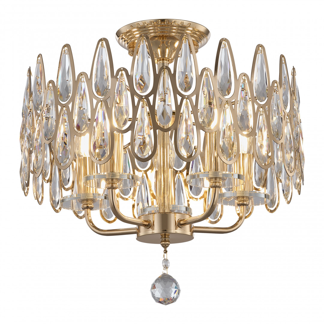 Люстра 372009/5/80/400 GD Arte Milano