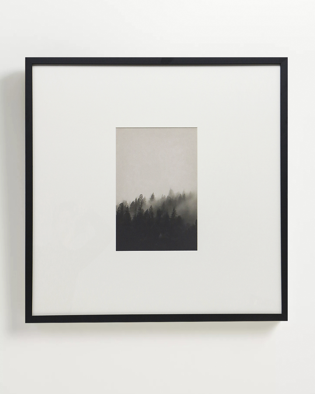 Интерьерный постер Foggy forest Louvre Home DPP190924VHS