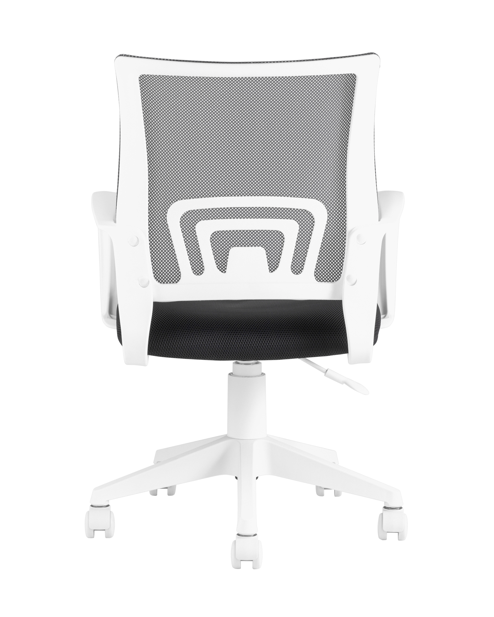 Кресло офисное TopChairs ST-BASIC-W серый крестовина пластик белый Stool Group