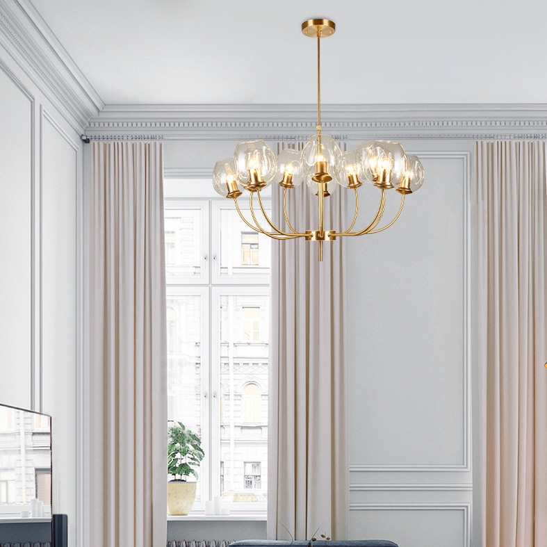 Люстра на штанге BLOOM D103 by ImperiumLoft