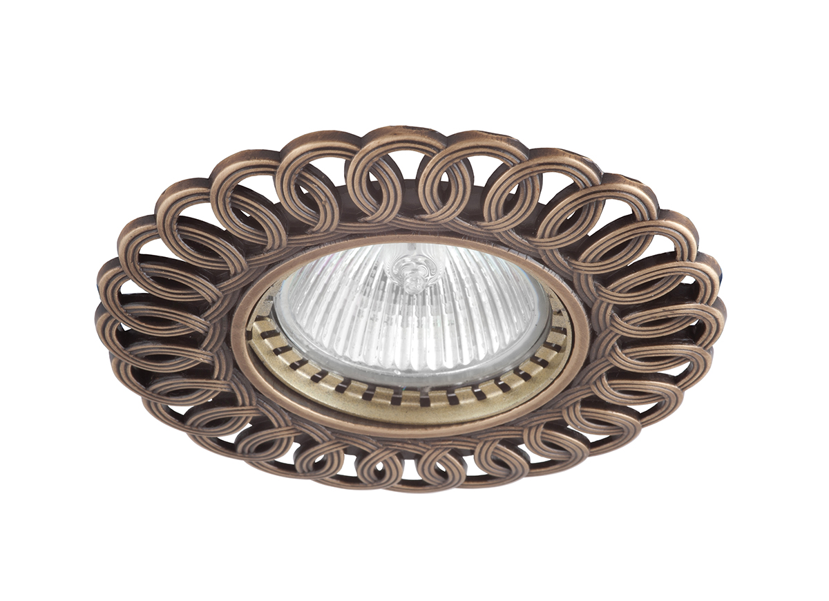 Встраиваемый светильник Donolux N1555-Old Brass