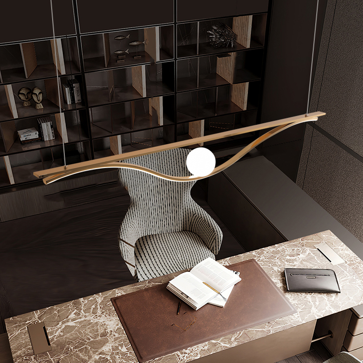 Подвесной светильник PEARLY L150 3000К by ImperiumLoft