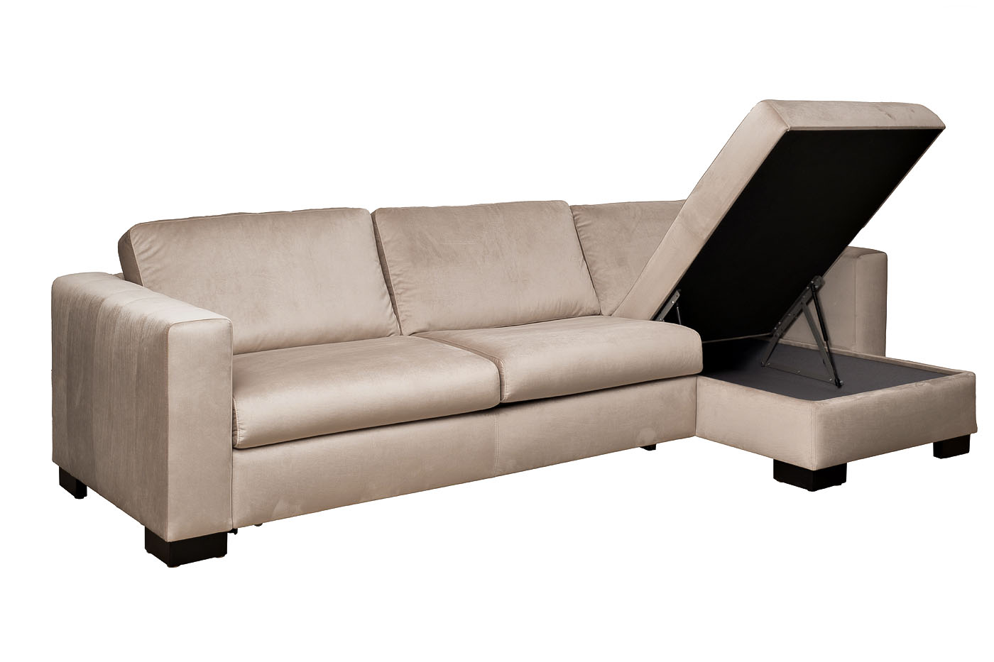 Диван Ralph трехместный с канапе раскладной 2 кат. Garda Decor GD-RALPH-L-3-2