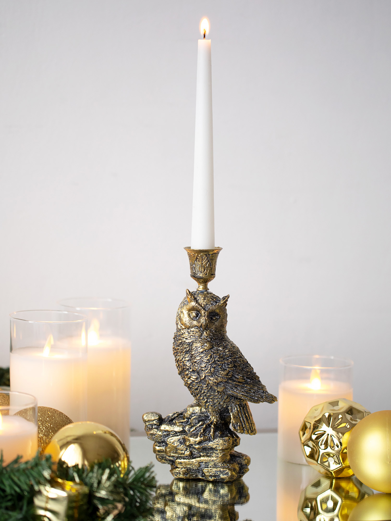 Подсвечник Сова Glasar 57-170