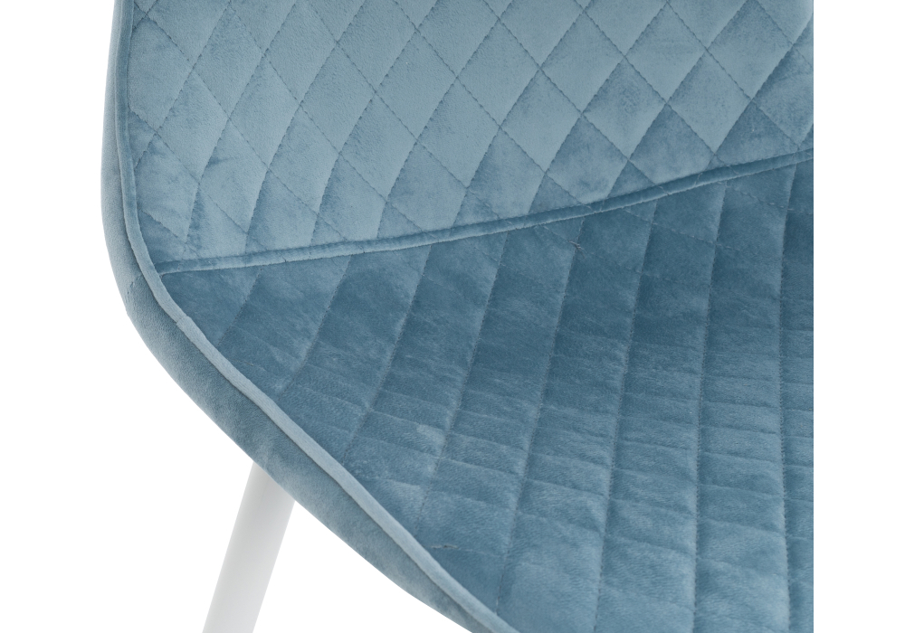 Стул Woodville Capri blue / white 11840