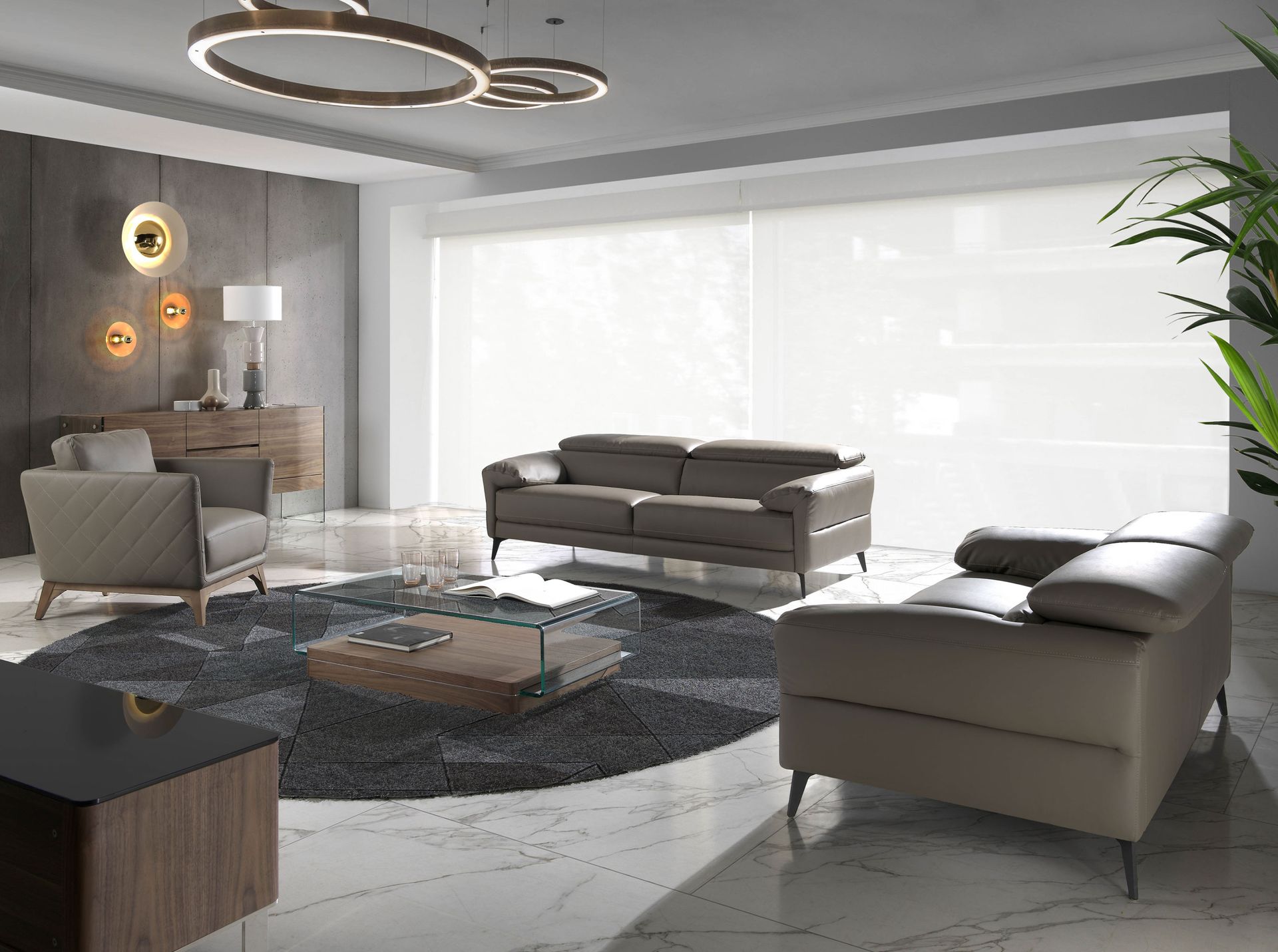 Сервант орехового цвета CP1410-E-NOGAL /3062 Angel Cerda