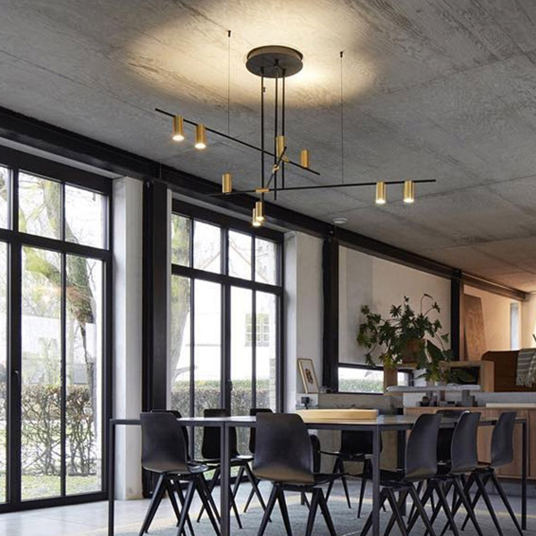 Потолочная люстра CASA N L12 Black by ImperiumLoft