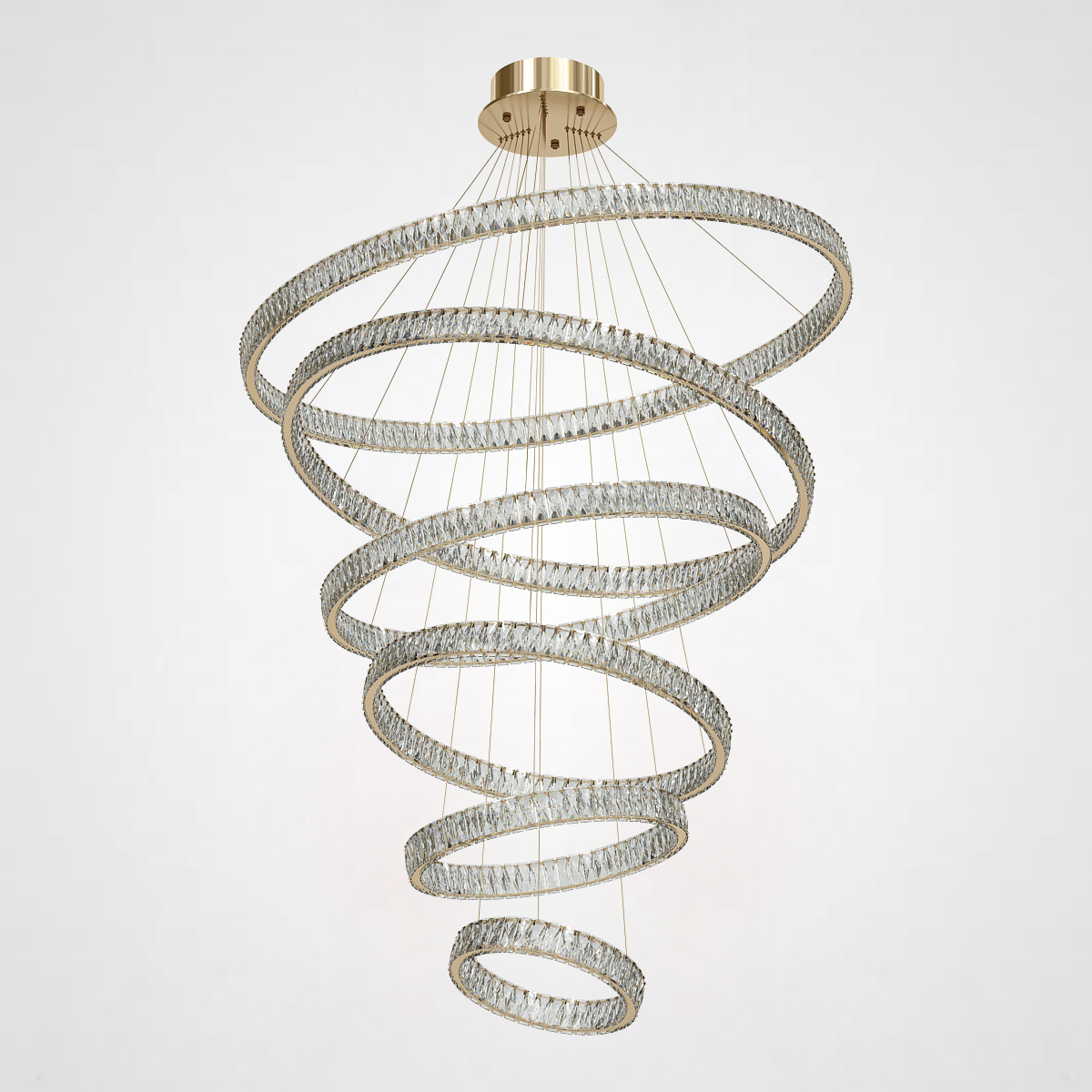 Подвесная люстра BERTOLDA B CAS D20+40+60+80+100+120 by ImperiumLoft