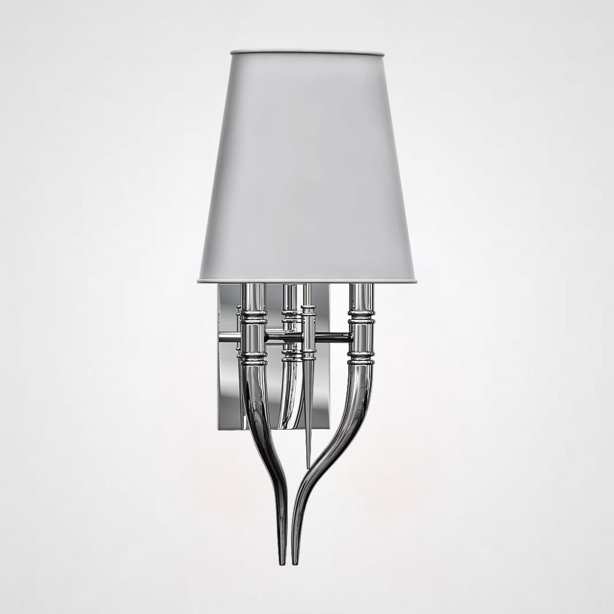 Настенный светильник Crystal Light Brunilde Ipe Cavalli H52 Silver/Gray by ImperiumLoft