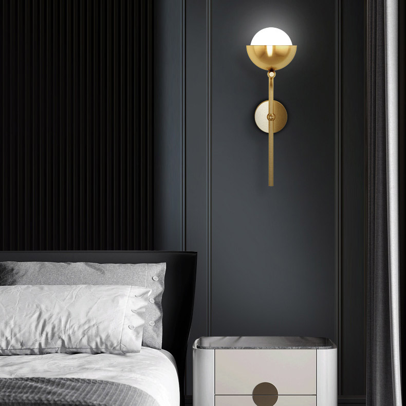 Настенный светильник FABIANA WALL Brass by ImperiumLoft