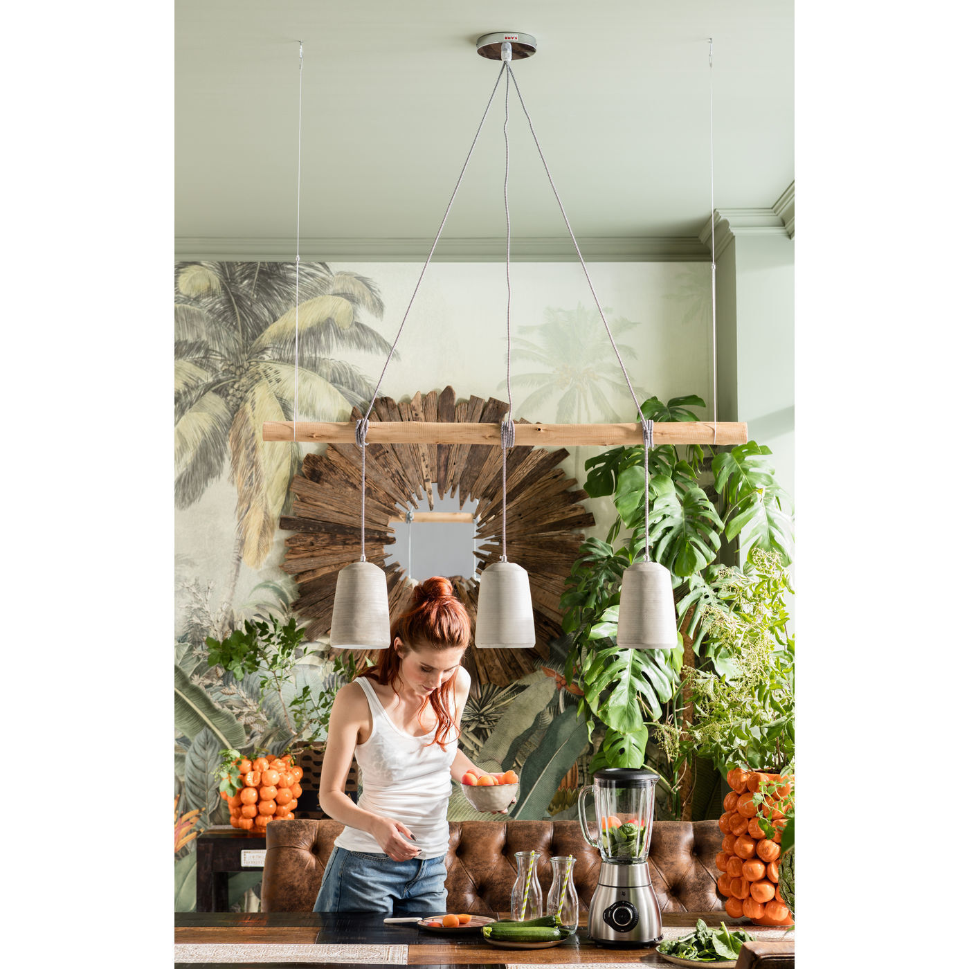 Люстра для столовой Concrete 38802 KARE