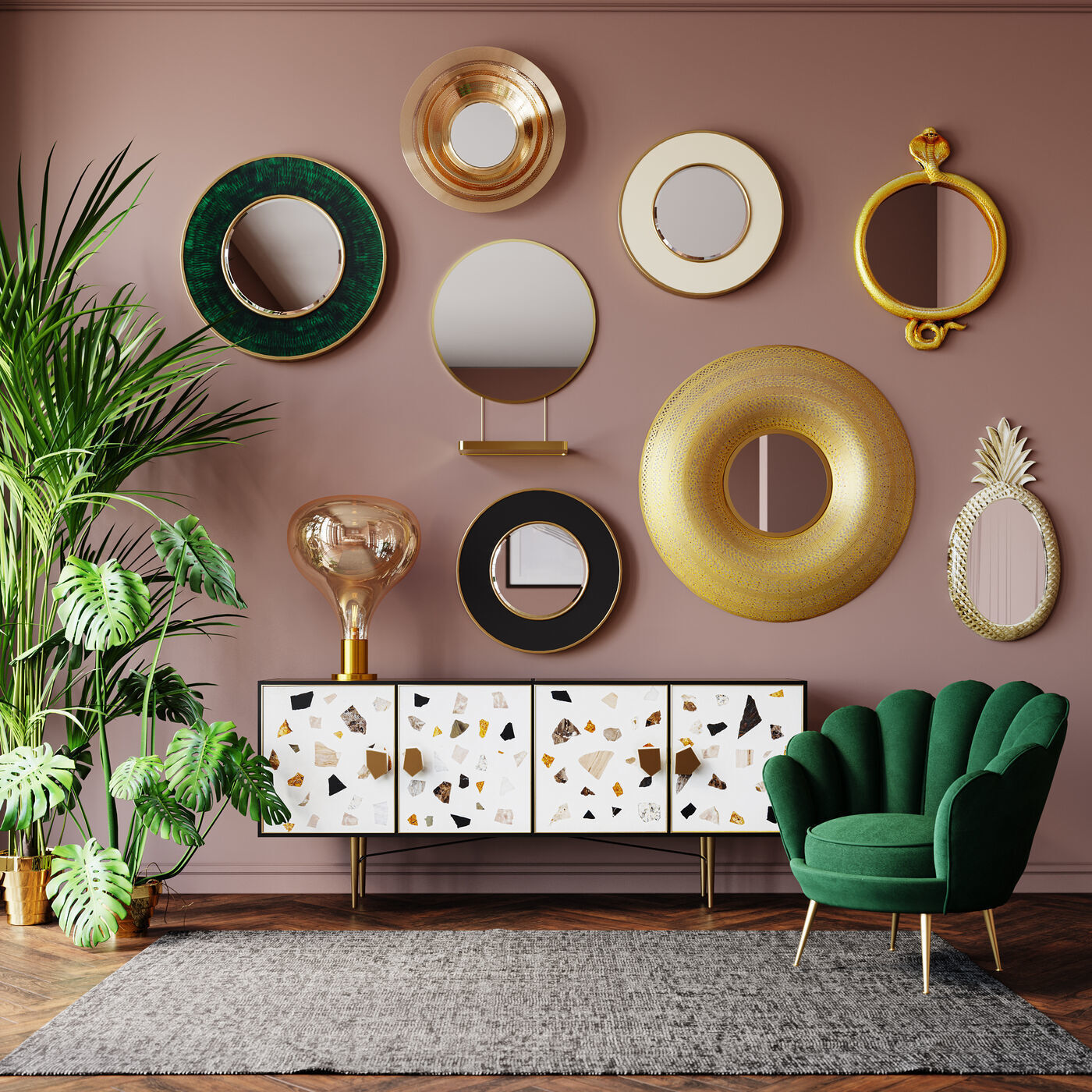 Зеркало Planet 85691 Kare