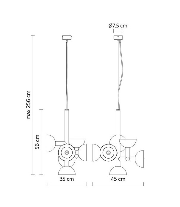Подвесной светильник Karman Sibilla White SE250 1B INT