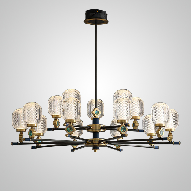 Потолочная люстра LUARA CH B L10 by ImperiumLoft