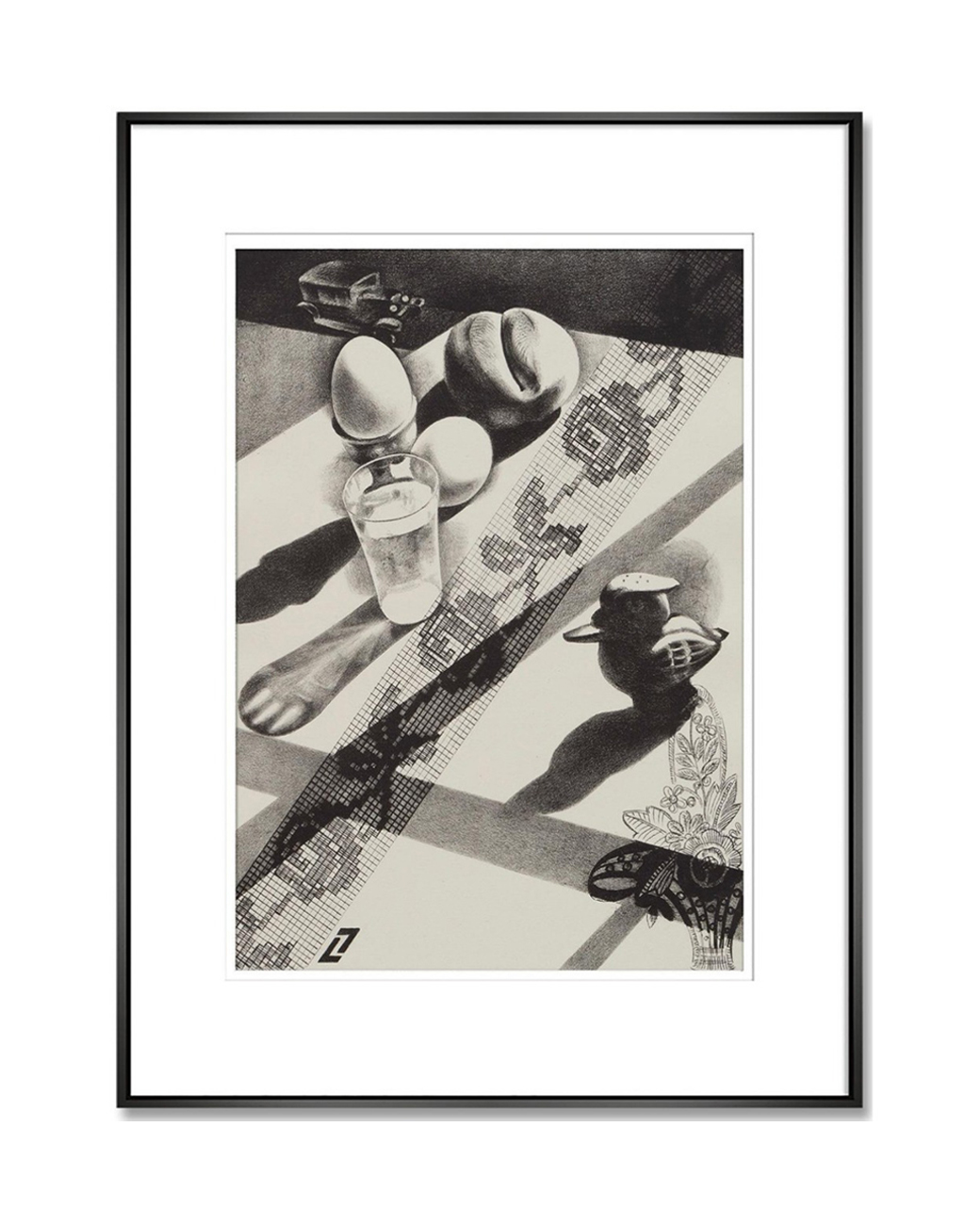 Интерьерный постер Breakfast Louvre Home PP230301