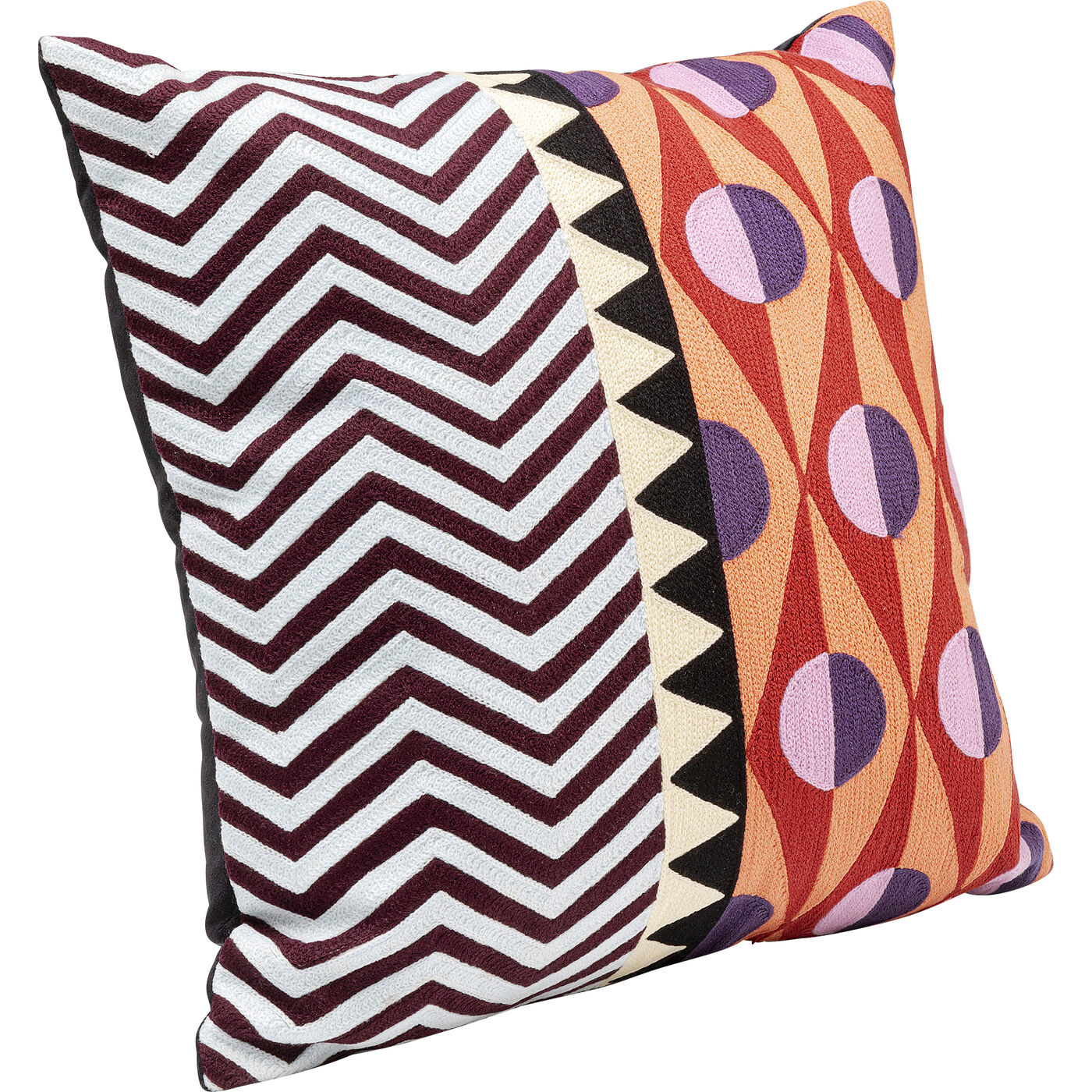 Подушка Colour Block Circles 45x45cm KARE 57269