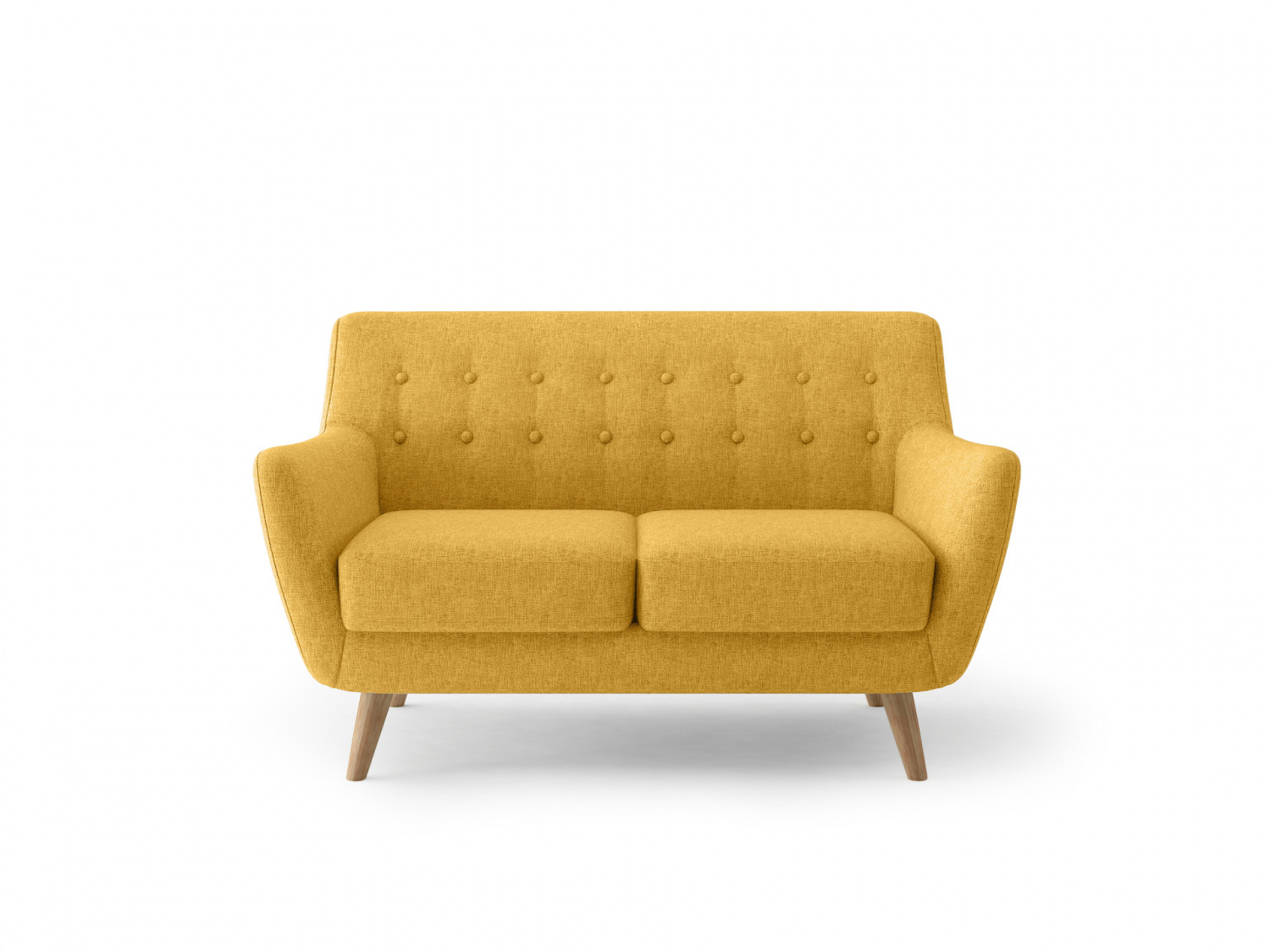 Диван Picasso двухместный горчичный Bradex Home FR 0363