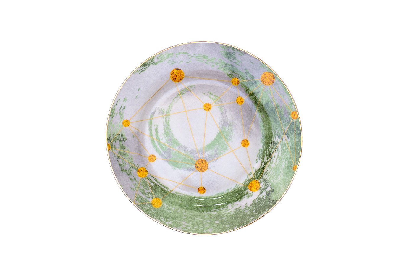 Тарелка десертная "Cometa" 19,5 см Garda Decor 26FC-TAR-COMETA-19,5