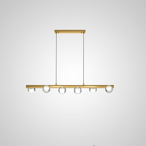 Подвесной светильник ILIANA LONG L102 Brass by ImperiumLoft