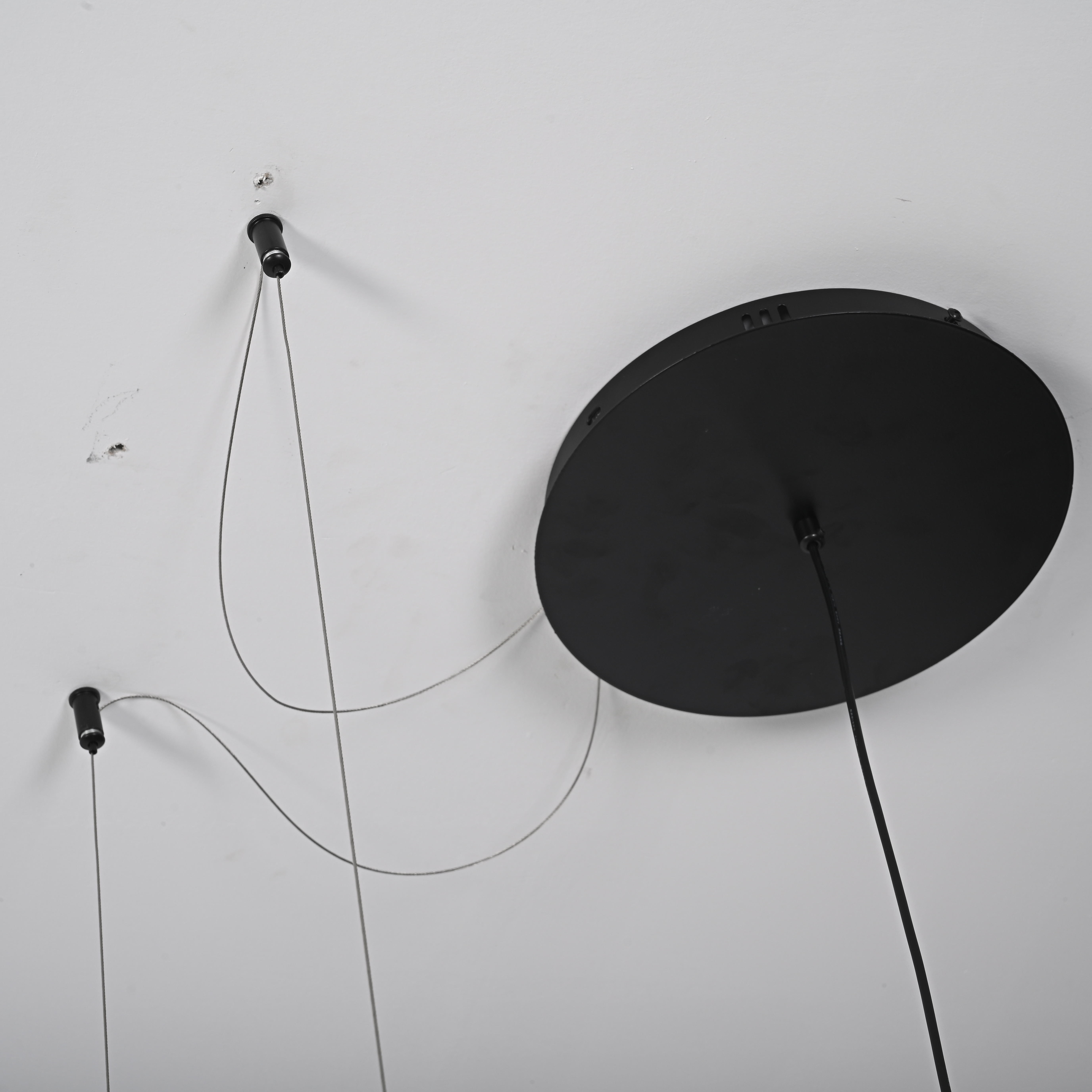 Реечный Подвесной Светильник Palma Wall Lamp 2 Шара + 1 Вазон Горизонтальная By Imperiumloft