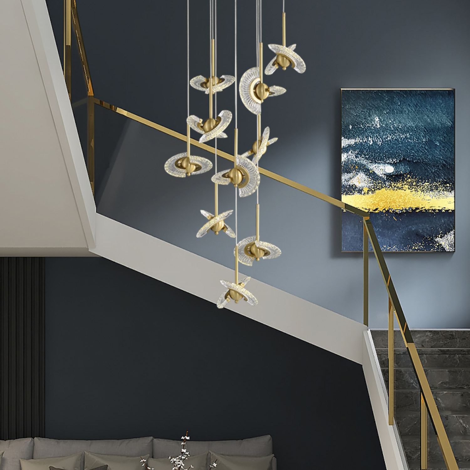 Подвесной светильник PHOENIX LUX COMBO L110 by ImperiumLoft