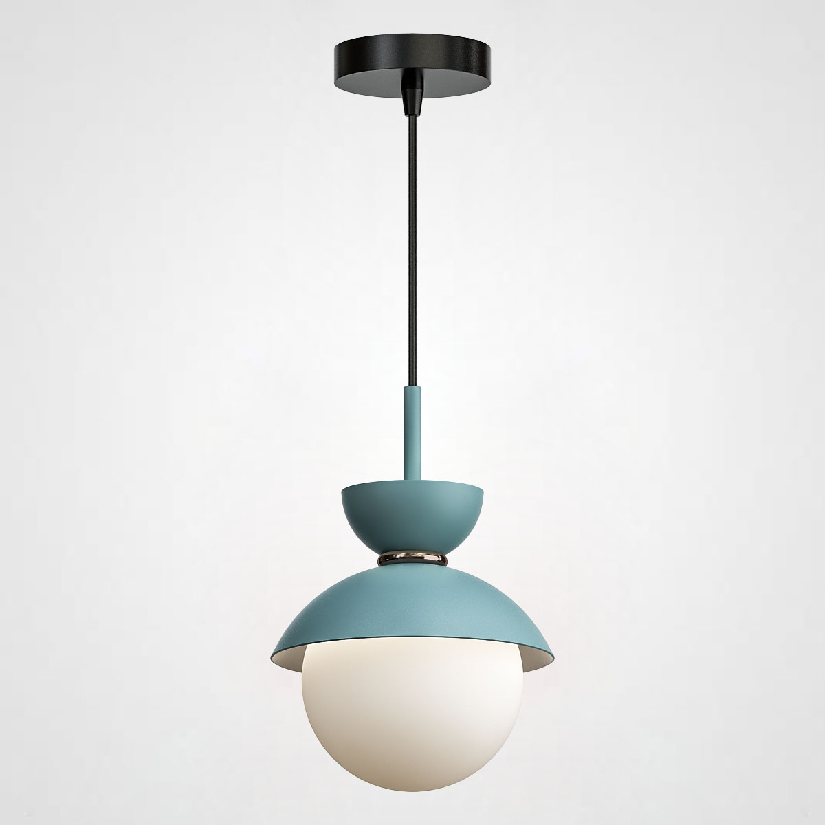 Подвесной светильник POMPON Синий by ImperiumLoft