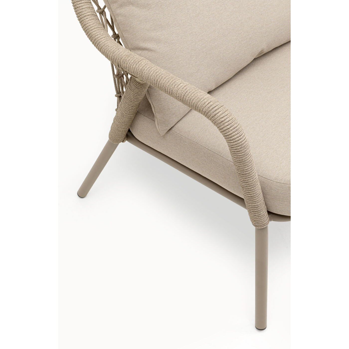 Кресло Milos Taupe KARE 71399