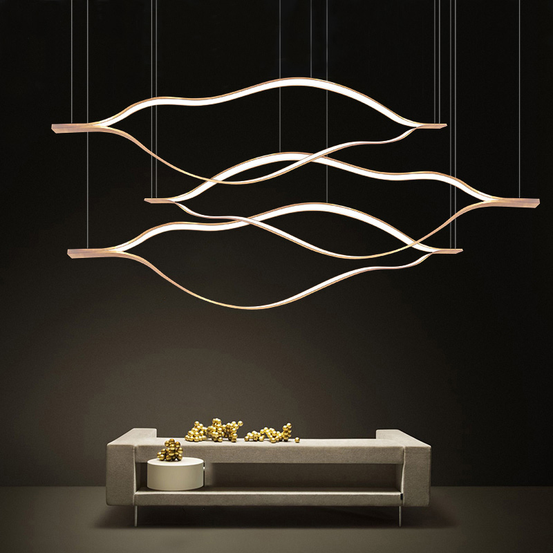 Подвесной светодиодный Светильник Tape Light L120 by ImperiumLoft