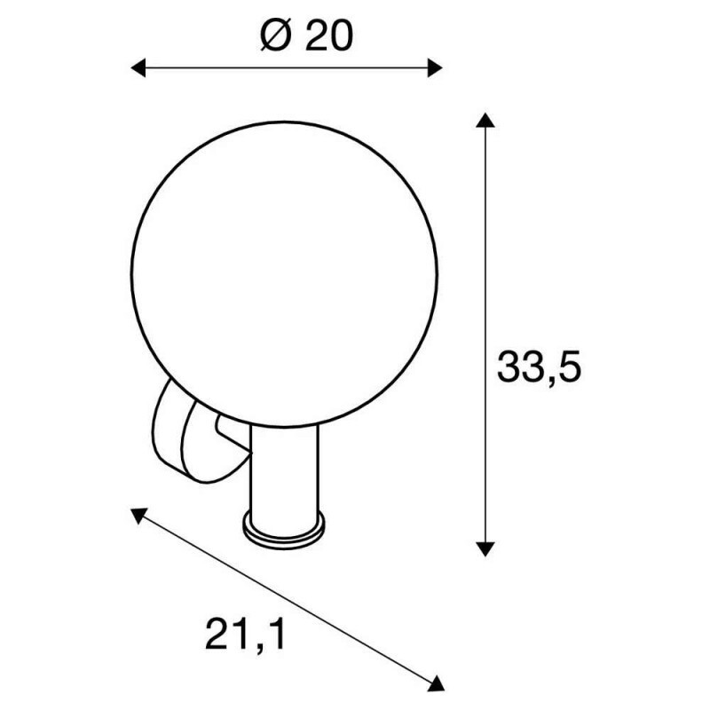 Настенный светильник SLV 1002002