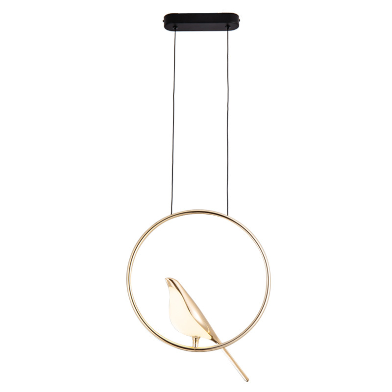 Подвесной светильник NOMI 3 gold black 3000К by ImperiumLoft