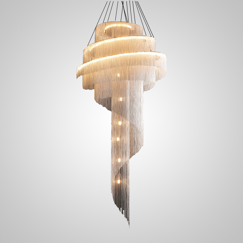 Подвесная люстра CONCORDIA GOLD D80 Chrome by ImperiumLoft