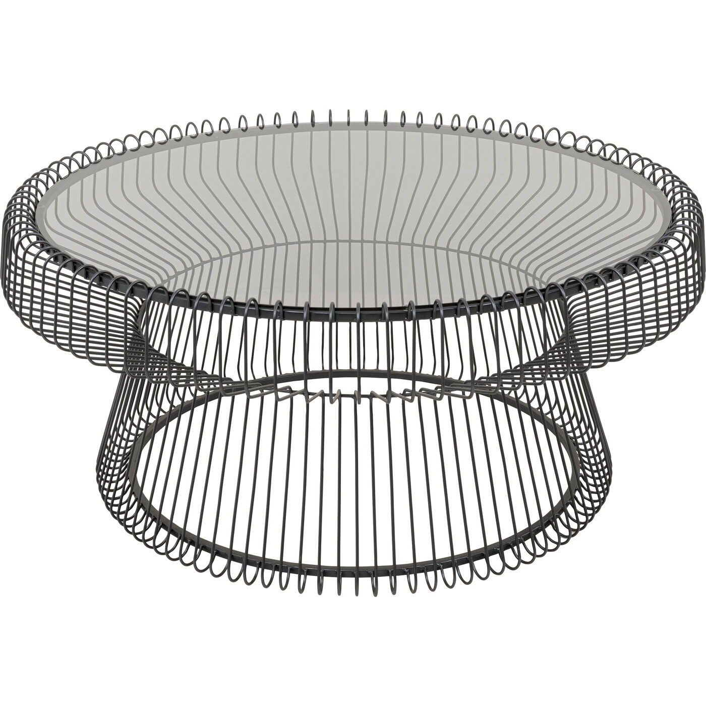 Стол кофейный Lisboa Black Ø86cm KARE 70154