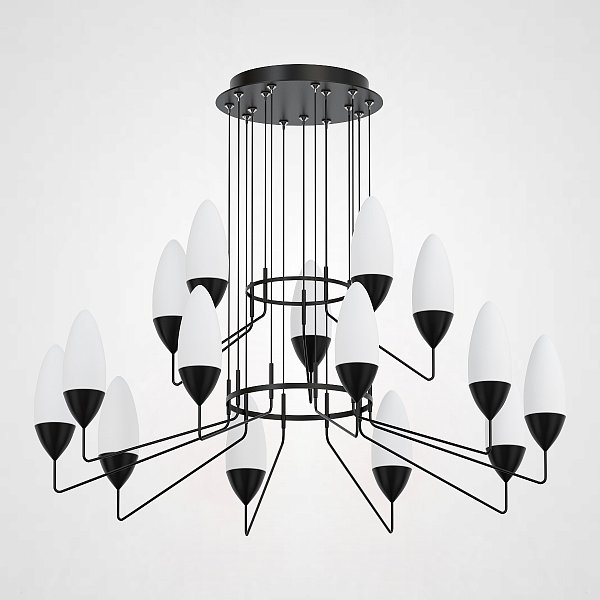 Подвесная люстра TACT 10+5 by ImperiumLoft