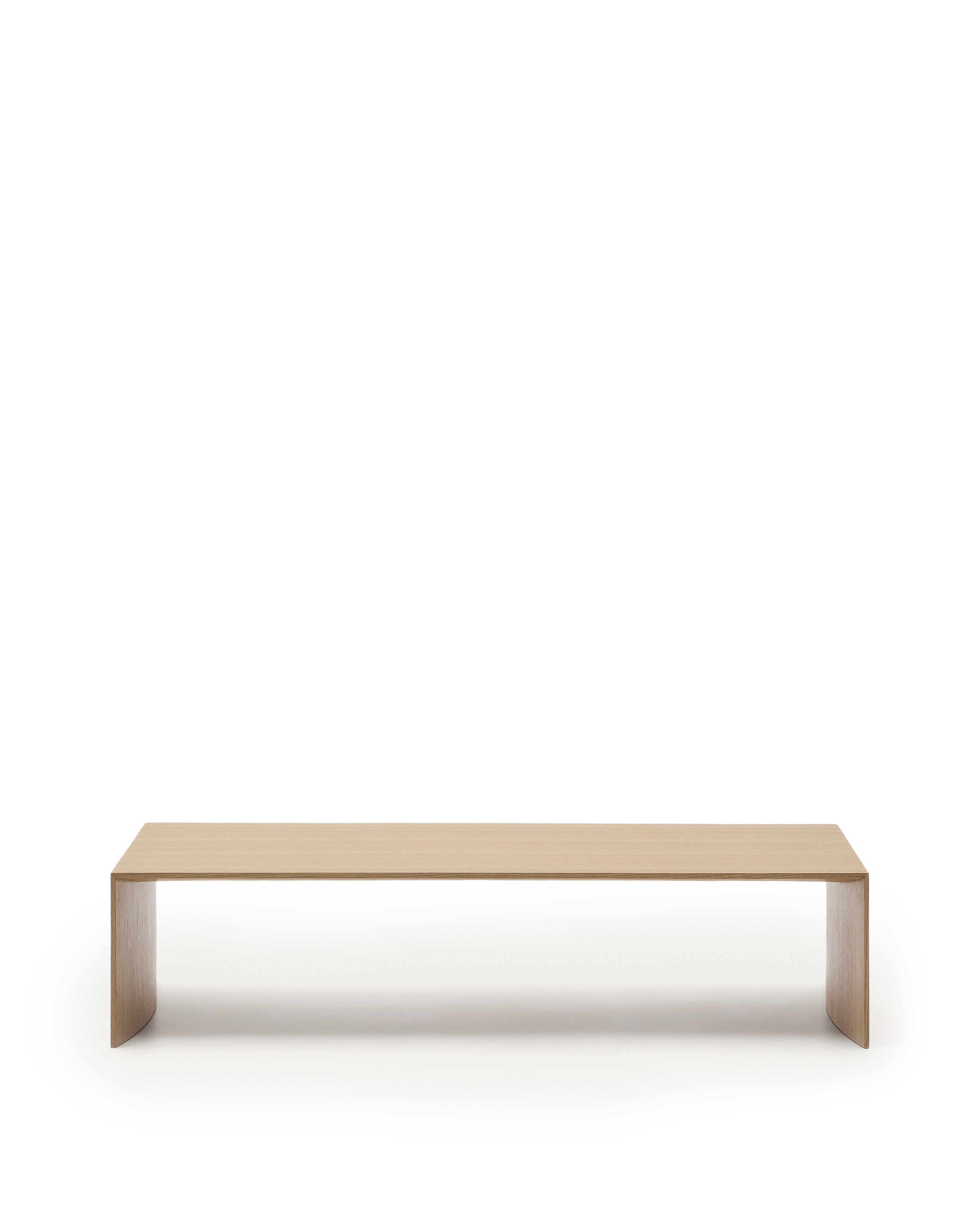 Litto Журнальный столик из шпона дуба натурального цвета 140 x 70 см La Forma (ex Julia Grup)