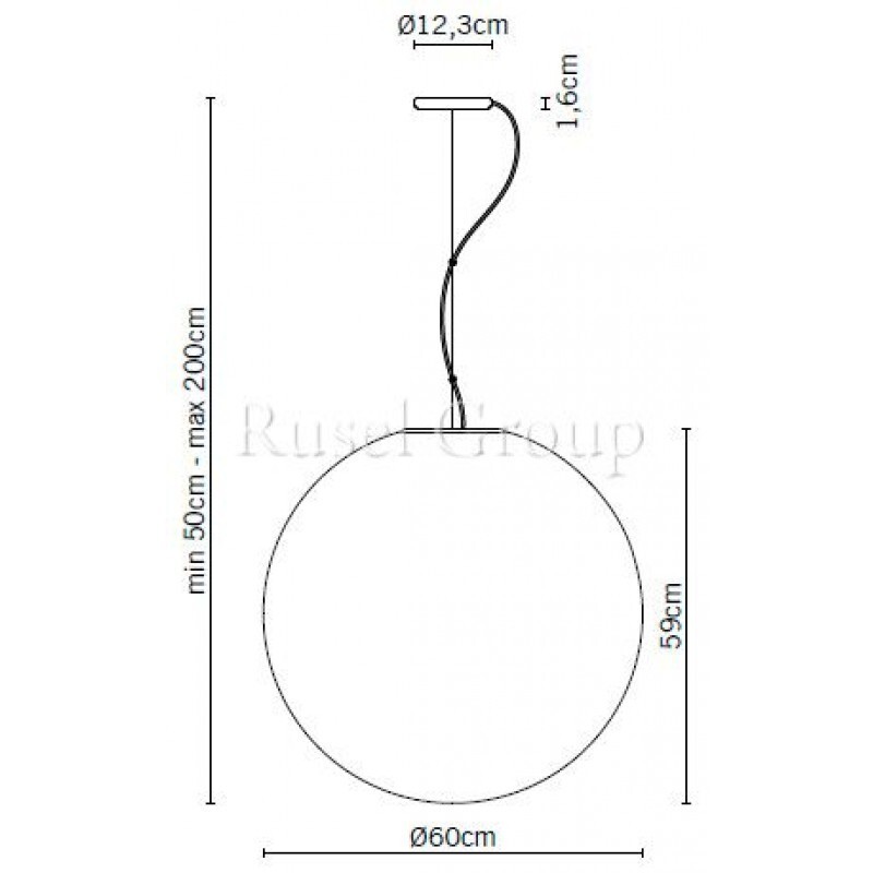 Подвесной светильник Fabbian Lumi Sfera F07 A27 01
