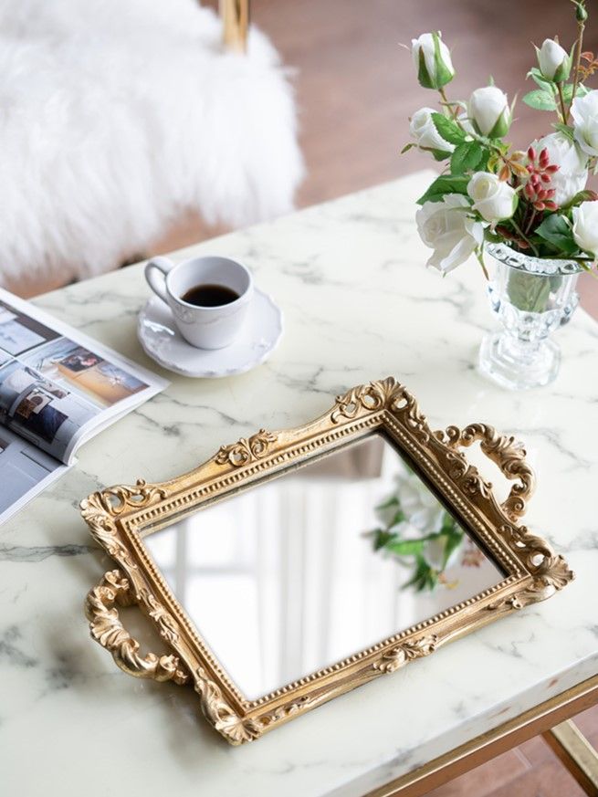 Поднос с зеркальной поверхностью Glasar 75489-DS