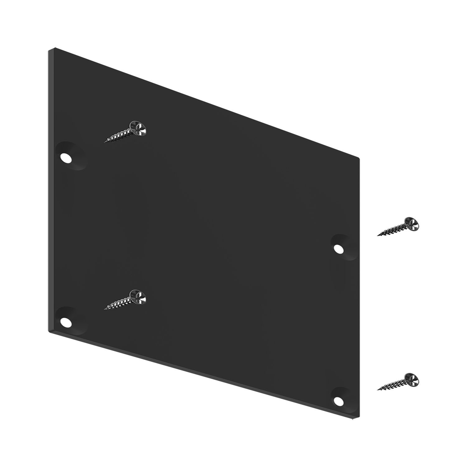 Заглушка для накладного профиля 13171-Z Black