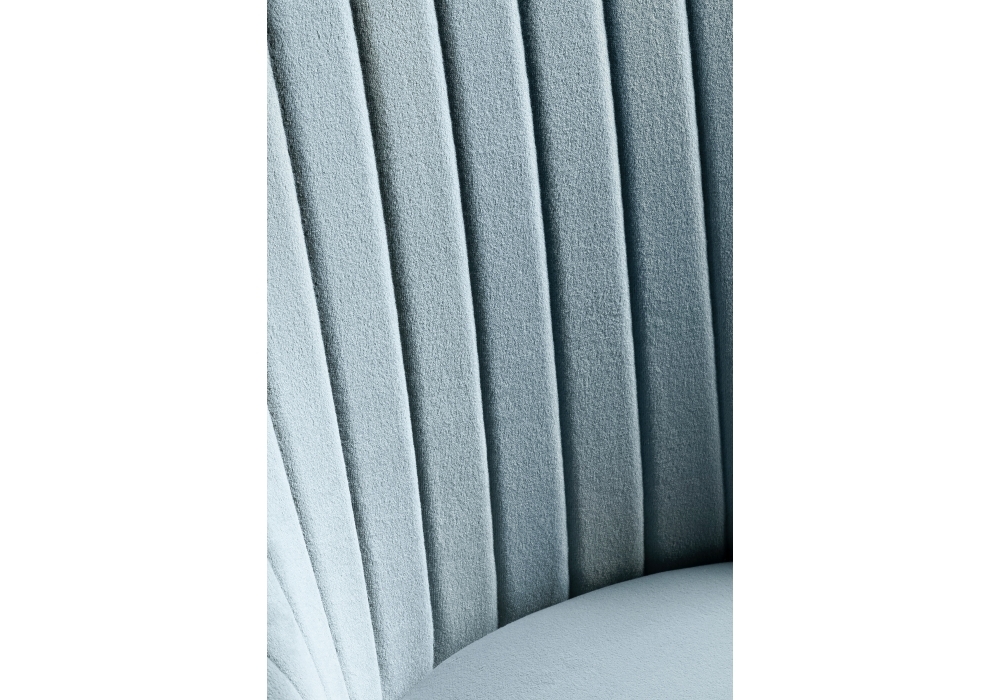 Стул Woodville Kora light blue / white 15095