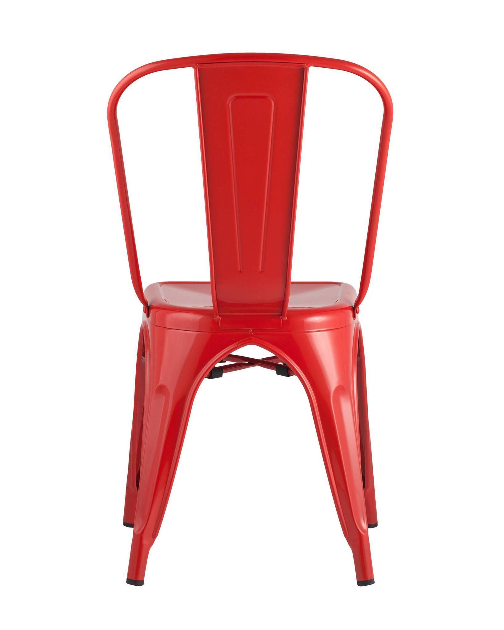 Стул TOLIX красный глянцевый Stool Group