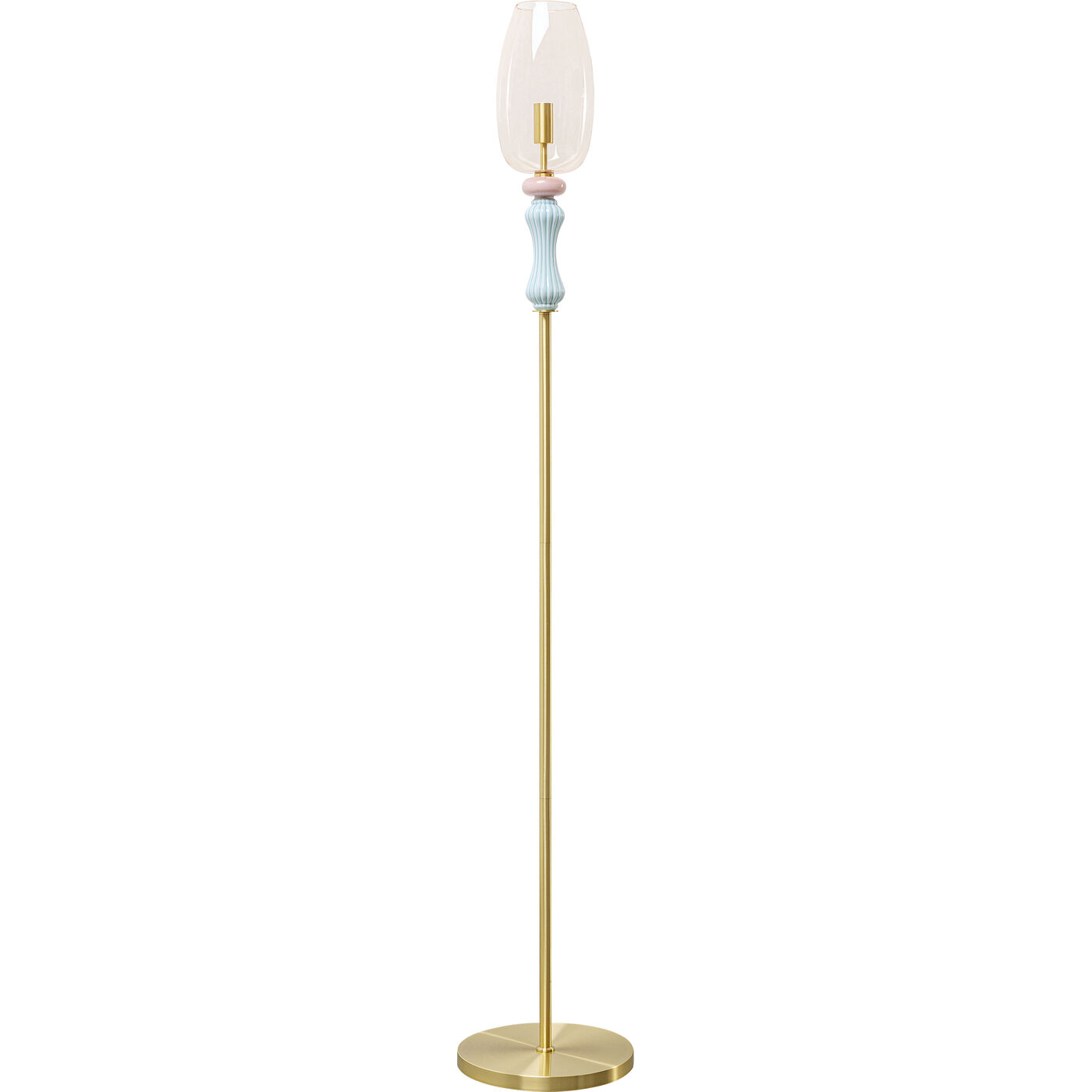 Светильник напольный Allegra Gold 165cm KARE 57144