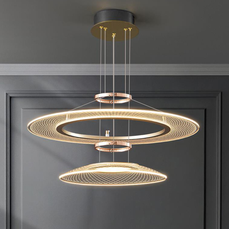 Кольцевая люстра ISTRAL D60+80 by ImperiumLoft