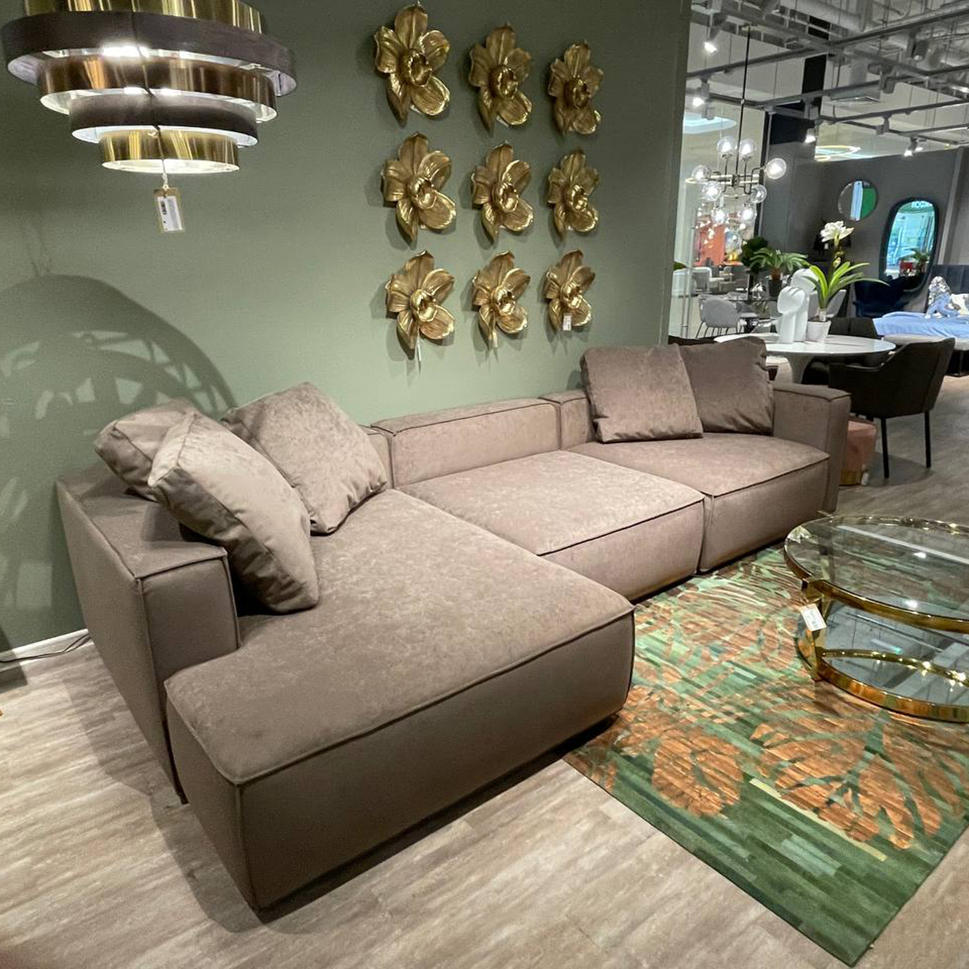 Диван-кровать Ткань Микровелюр KARE Memphis K00349