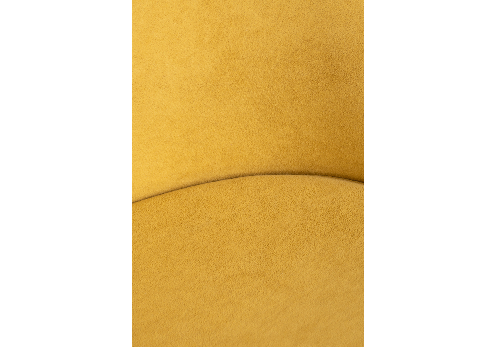 Барный стул Woodville Сондре горчичный / черный 504193